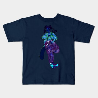 NEON ARACHNID Kids T-Shirt